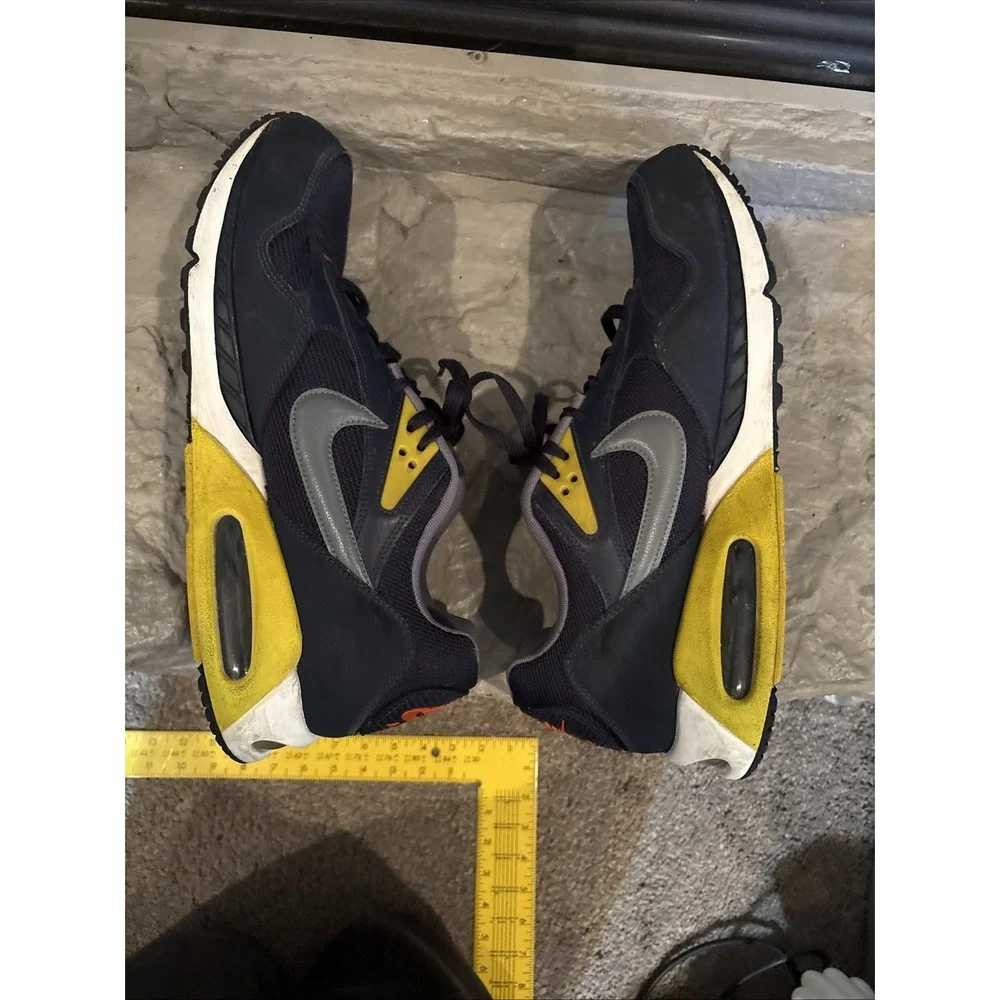 NIKE Air Max Correlate‎ Obsidian Varsity Maize 511416 400 Mens Size 13 Shoes